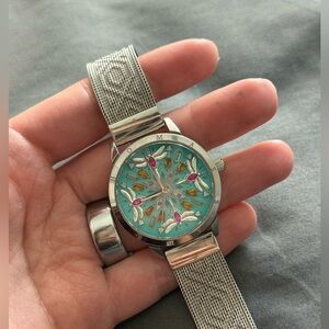 THOMAS SABO LADIES' WATCH KALEIDOSCOPE DRAGONFLY SILVER